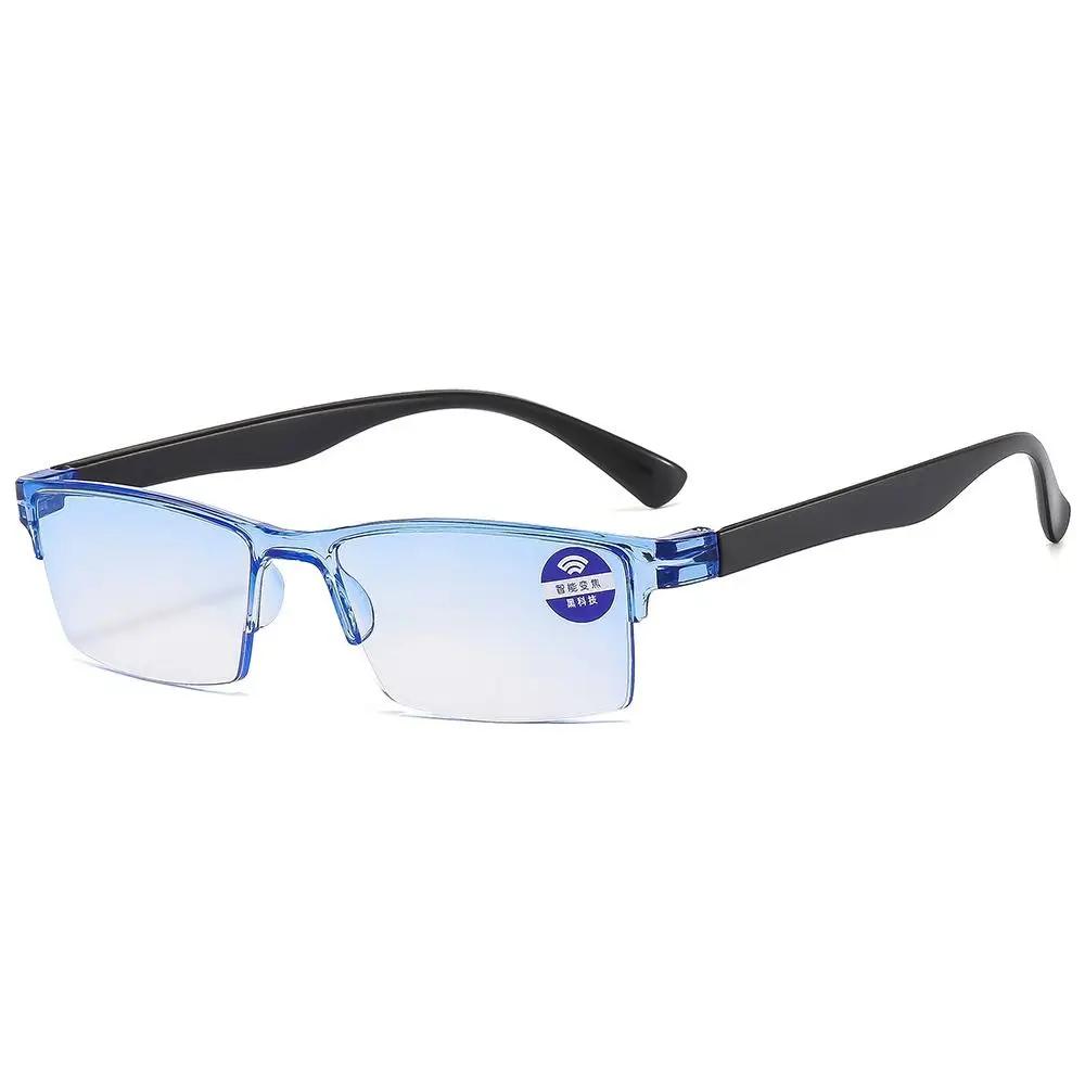Autofocus Power Anti-Blue Light Reading Glasses Smart Anti Blue Ray Hyperopia Glasses Eye Protection Near Far