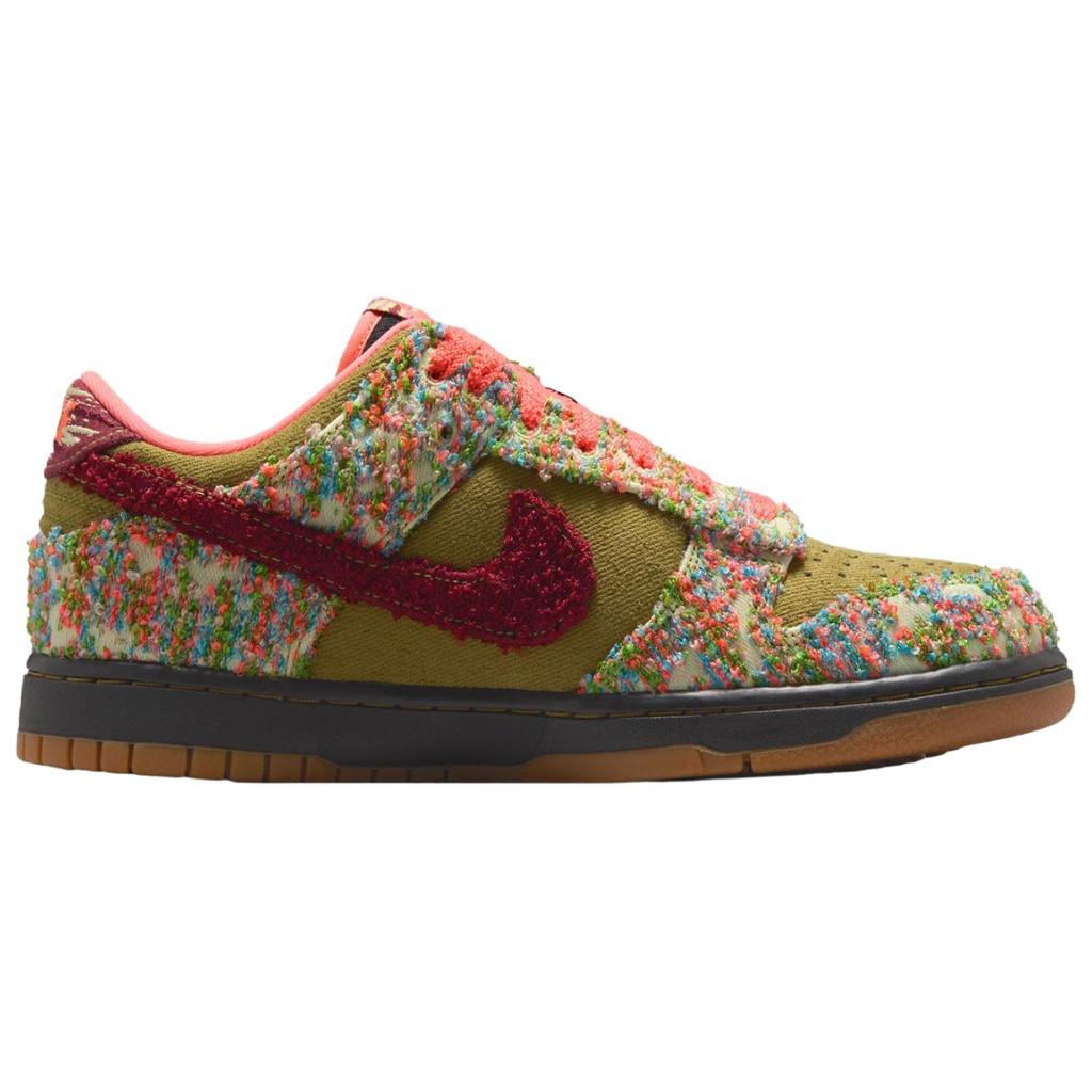 Nike Dunk Low Panda-Monium Pack - Green Curry Multi-Color Unisex Sneakers Luminous-Green Bright-Mango Burnt-Red IB2263-300