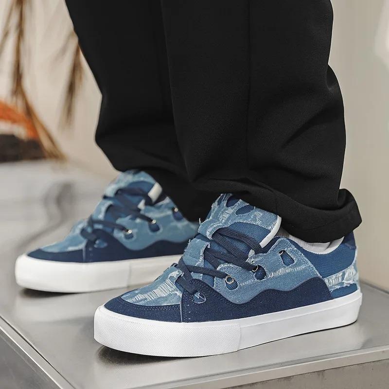 Four Season Neue Brotschuhe für Herren, Modisch und Vielseitig, Nischen-Paar-Canvas-Schuhe für Herren und Damen