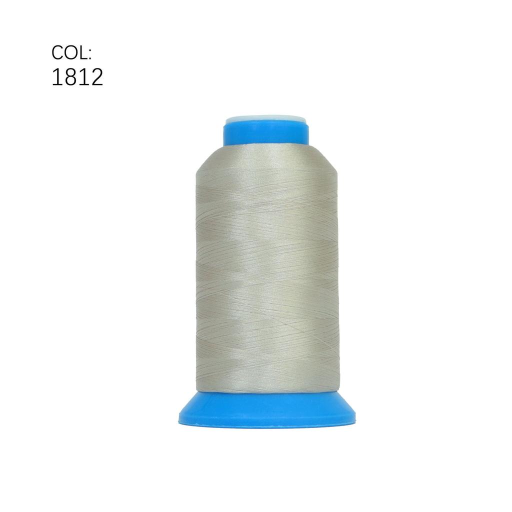 Linha de Bordado 75D/2 de Poliéster Ultrafino de Alta Resistência - 80 Cores, 4000 m