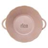 Retro Kiln Glazed Double-Handle Ceramic Bowl