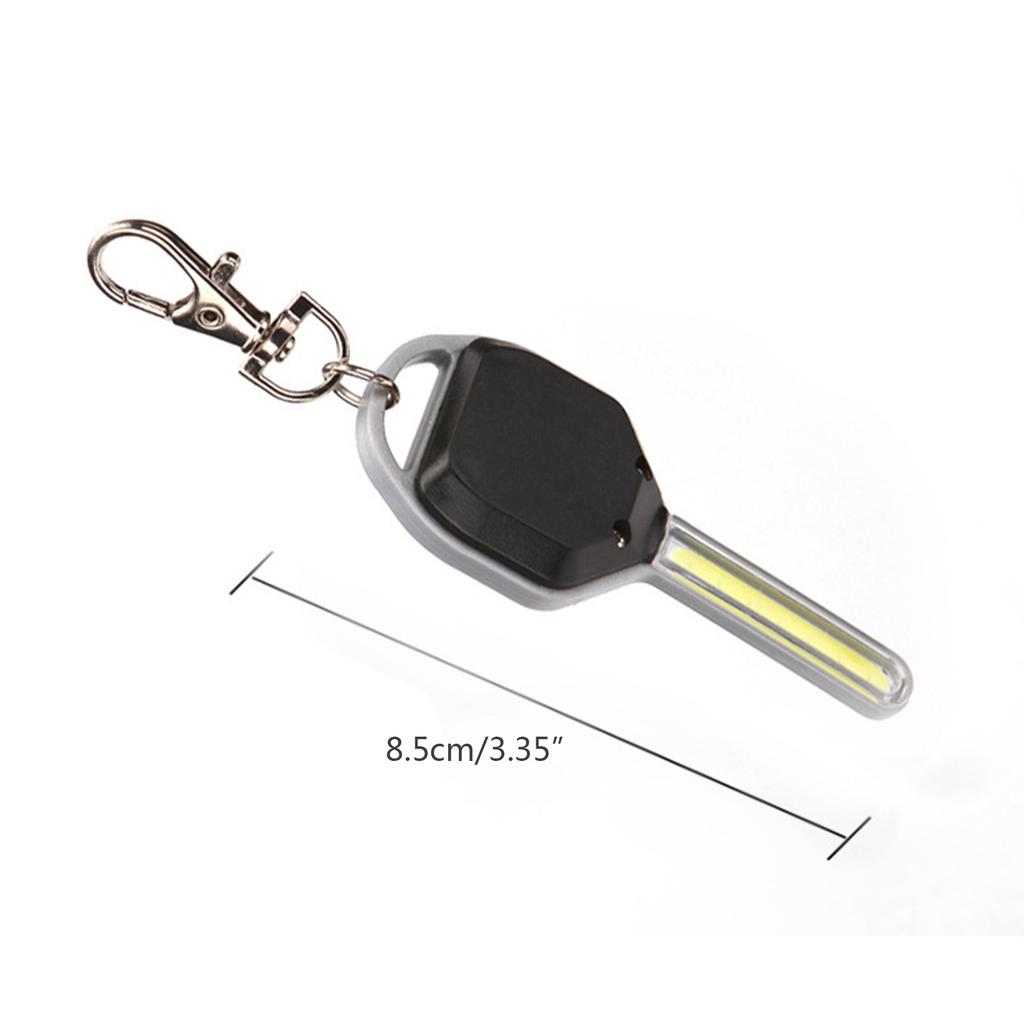 Leichte Schlüsselform Taschenlampe Mini Schlüsselanhänger Taschenlampe Kleine LED Schlüsselanhänger Taschenlampe Tasche Winziges Licht Wasserdicht