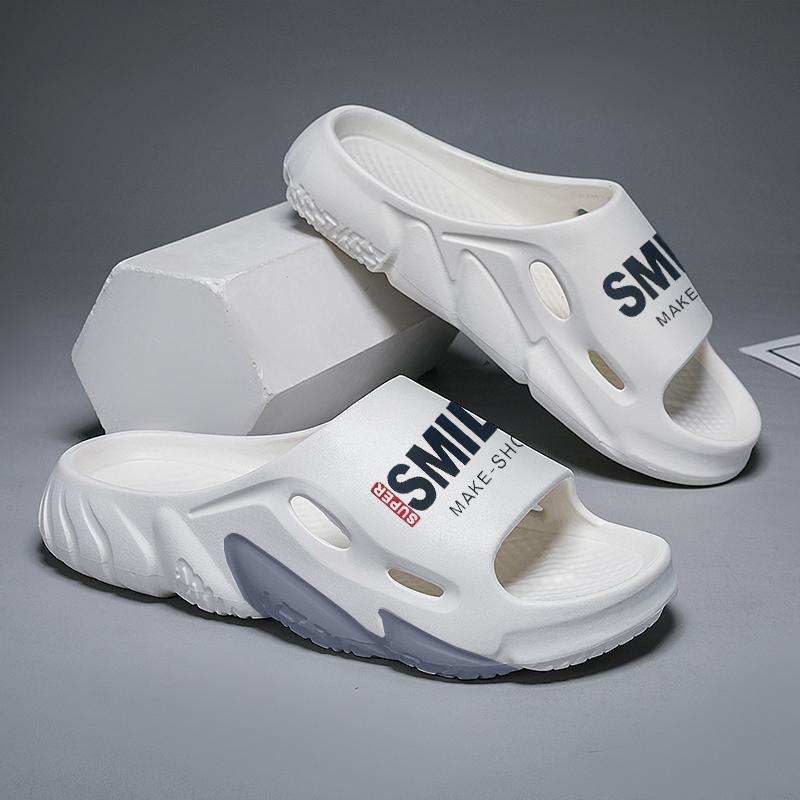 Platformové sandály Boty pro muže Pantofle pro muže Měkké a pohodlné Odolné proti opotřebení Vnitřní a venkovní Koupelna Nové