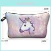 Adorable Unicorn Make Up Bag Emoji Cosmetic Travel Case Ideal For Girls And Ladies