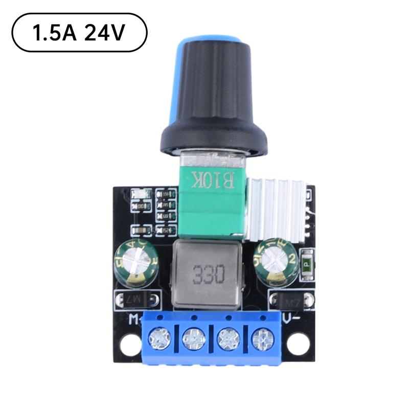 3V-35V PWM DC Motor Speed Controller & LED Dimmer Module, 2A-10A