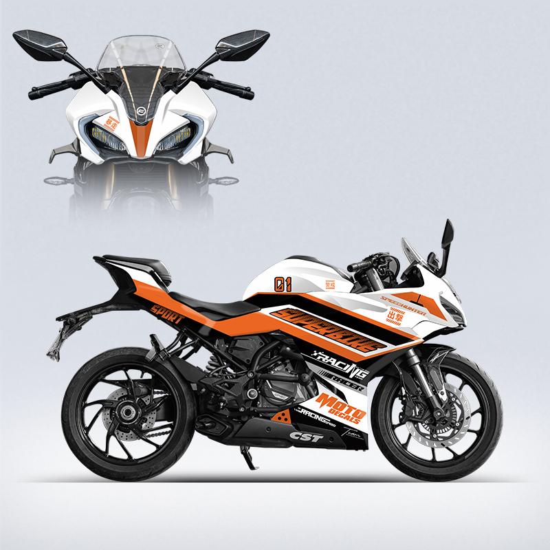 For Protection and Decoration of Motorcycle Accessories with CFMOTO 250SR 300SR Sticker Kit Fairing Stickers In Variou