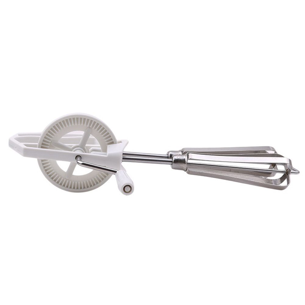 Convenient Rotary Baking Hand Held Kitchen Whisk Mixer Cooking Tool Egg Beater Blender