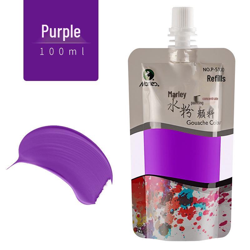 Mali Concentrated Gouache Paint Refill - Jelly Pigment for Art Exams