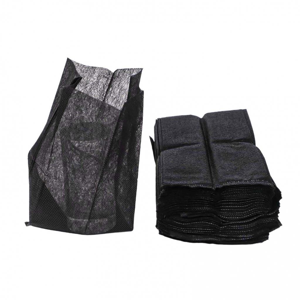 Τσάντες Φυτωρίου για Φυτά 100 τεμ. Μη Υφασμένο Ύφασμα για Μεταφύτευση