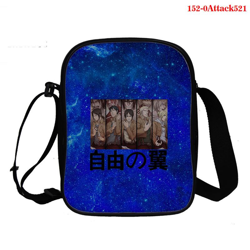 Attack On Giant Peripheral Digital 3D Printed Backpack Student School Bag Full Color Bag Double Shoulder Bag