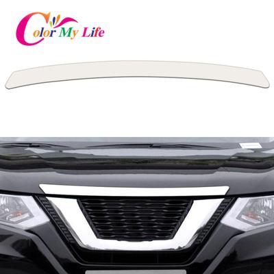Color My Life Stainelss Steel Auto Motorkap Grille Cover Trim voor Nissan X-trail Xtrail Rogue T32 2014 - 