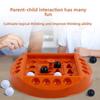 Rotating Connect Track Four Chess Toy Parent Child Interactive Training Thinking