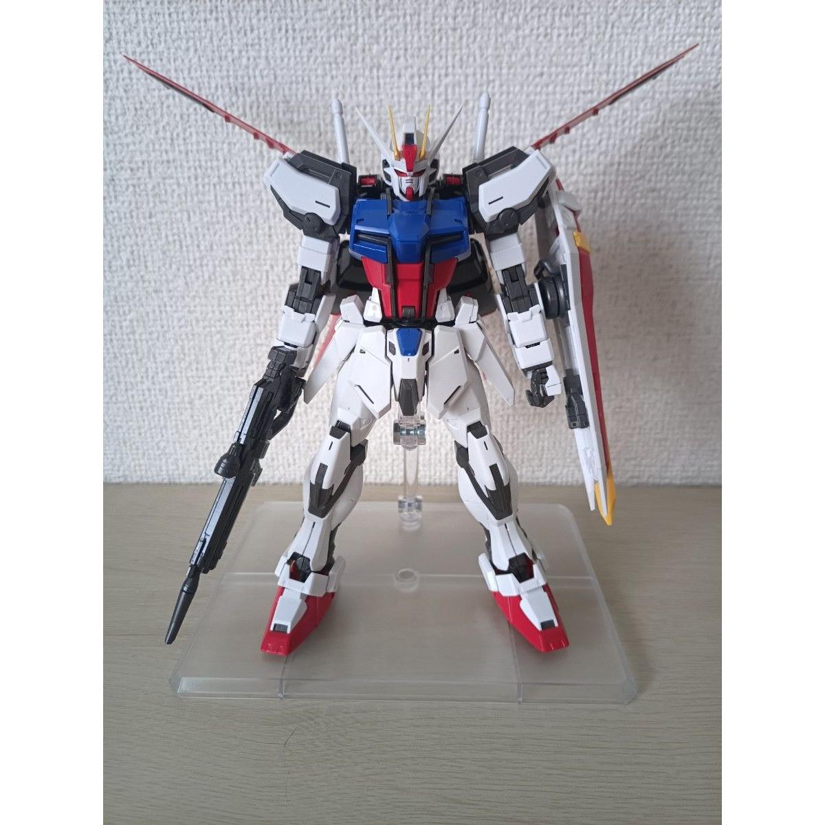 Б/у MG Ale Strike Gundam Ver.RM Gunpla голая собранная готовая модель