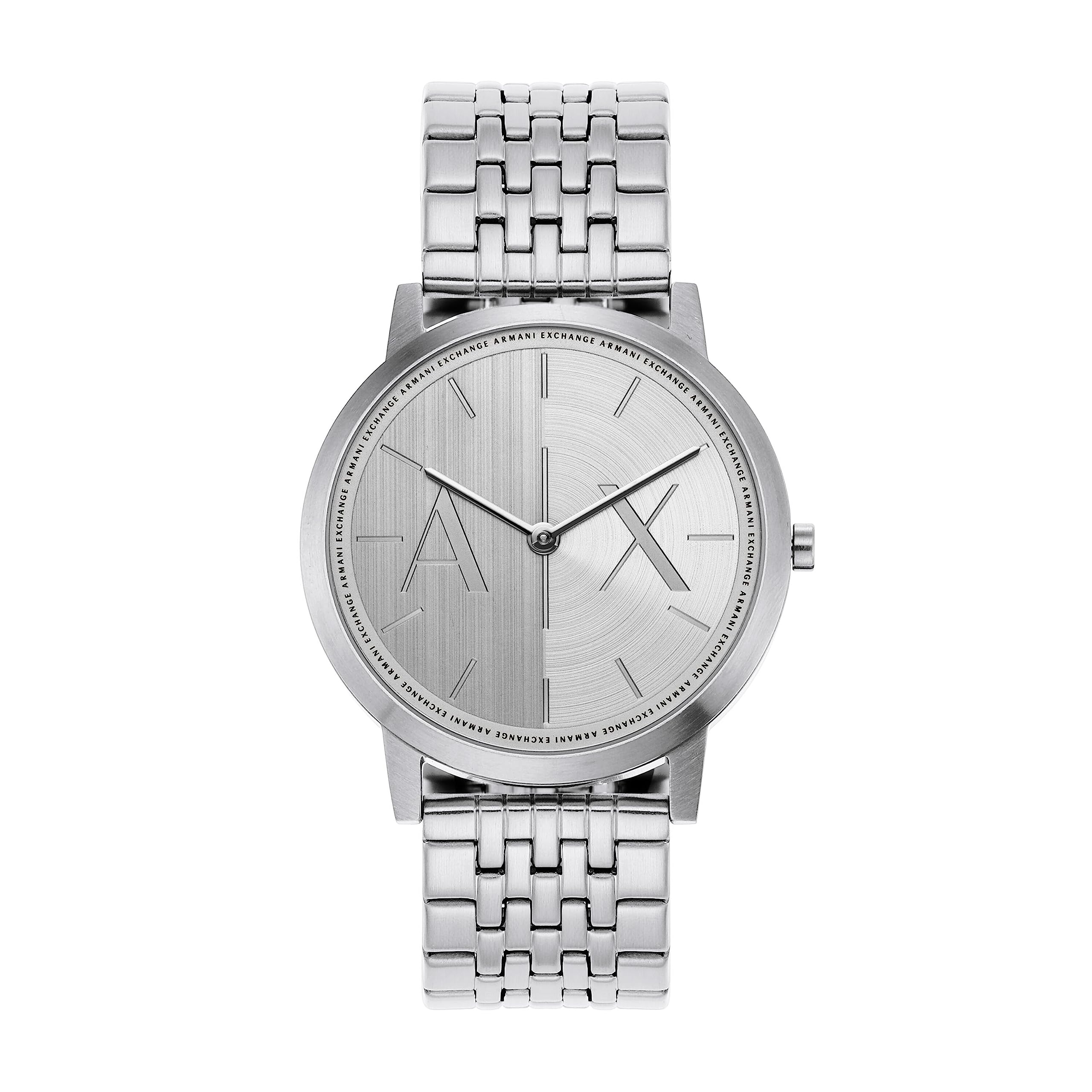 

[AX Armani Exchange] Часы AX2870 мужские серебряные подлинный импортный продукт