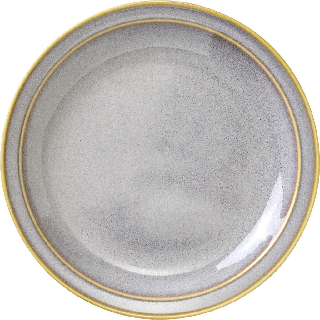 Minoru Pottery Mino Ware MAMANI 165 Plate, White