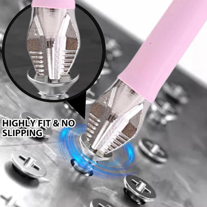 Strong Magnetic Impact Bit Anti-Slip Long Screwdriver Drill Hex Shank Cross Impact Driver Bit Electric Phillips Screwdriver Tips