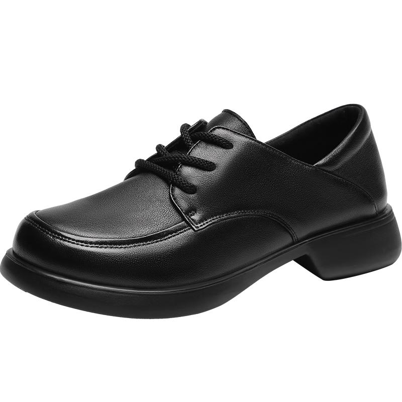 ZHR Women s Sheep Leather Commuter Loafers 38 чёрный