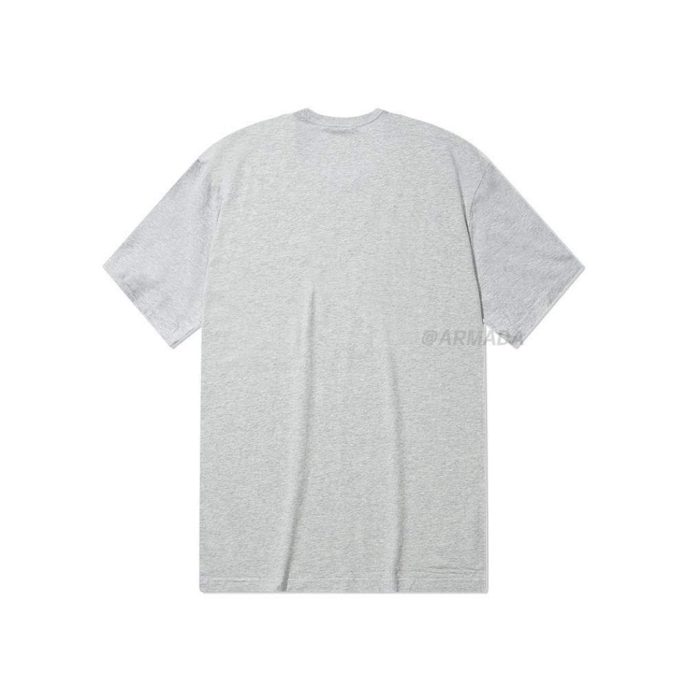 Nike Ke1191 Crewneck Short Sleeve Tee Grey White Set