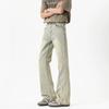 Versatile American Trendy Brand Wide-leg Trousers Street Washed Jeans Men's Loose Retro Fitean Trend