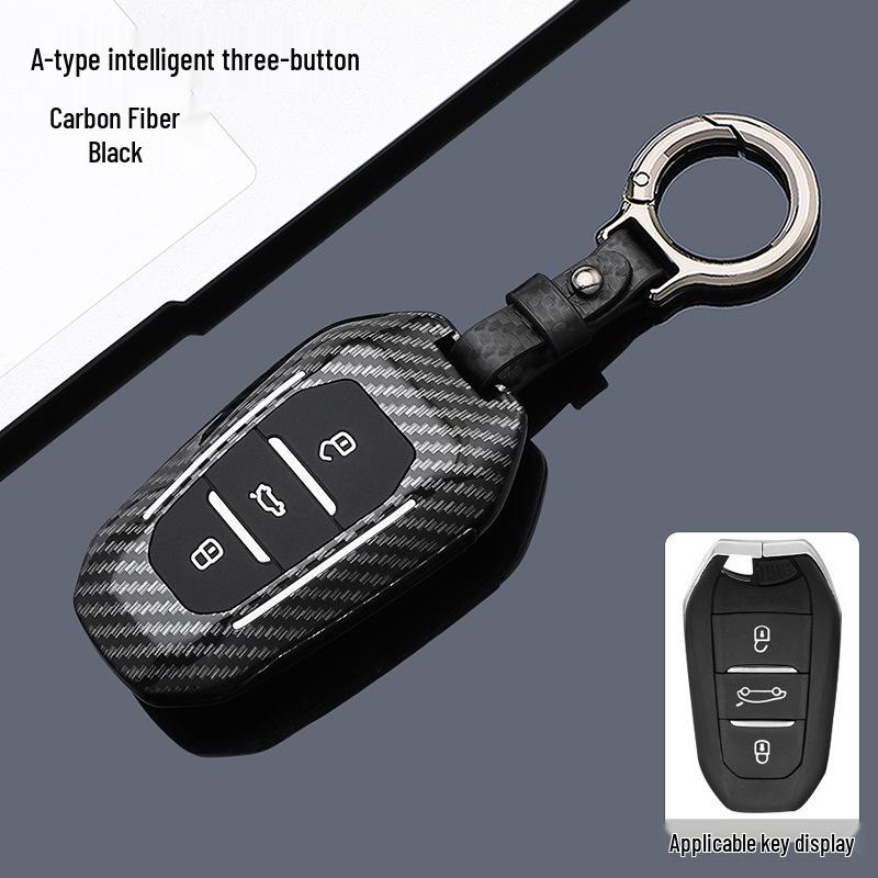 Key Cover for Dongfeng Peugeot: Compatible with Models 308, 301, 408, 308s, 3008, 2008, 508