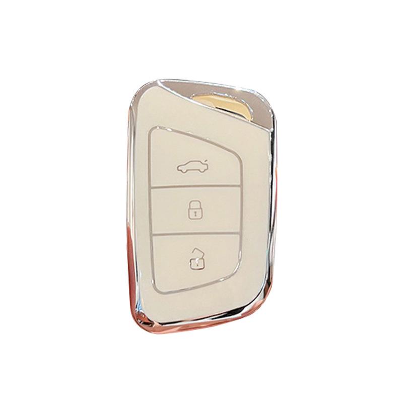 JAC Car Key Cover for Jiayue A5, X4, X7, iC5, iEVS4/7S/T8, Ruifeng S4/S7/M6.