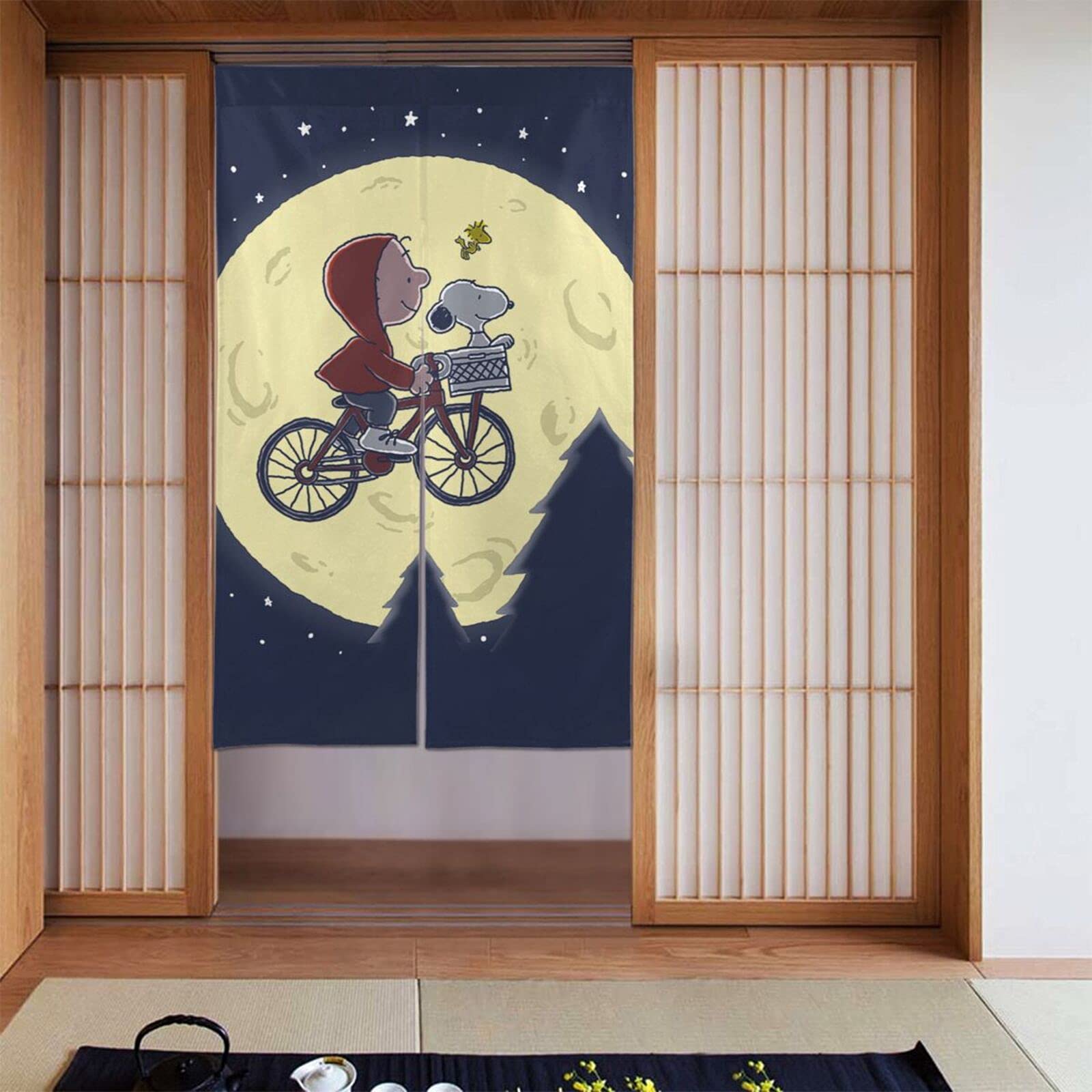 

Snoopy Noren Suitable for All Easy for Living and Room Curtain, Seasons, Installation, Entranceways, Bedrooms, Bathrooms, Bathtubs, Rooms, Stairs,