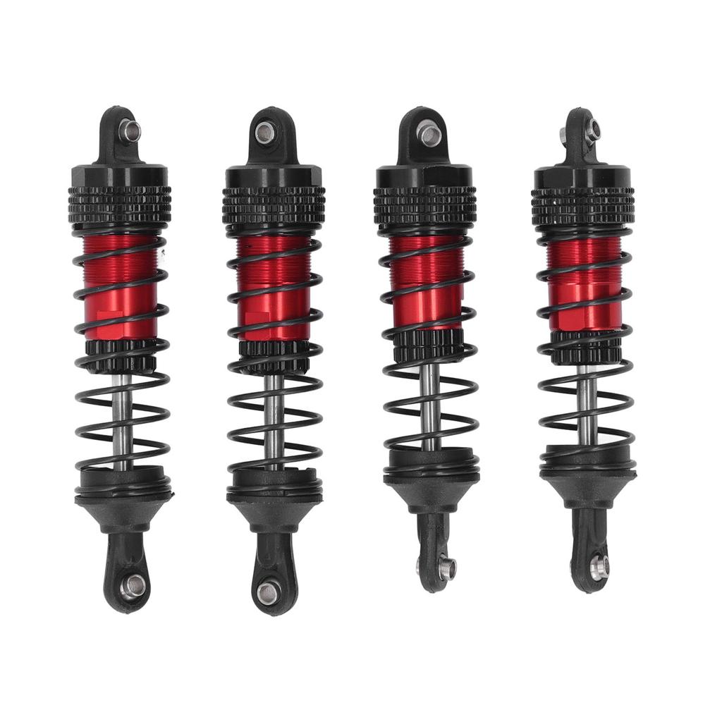 4Pcs RC Car   Aluminum Alloy Stable High Elasticity Front Rear Shock Damper for LC Racing 1Celsius14 1Celsius16