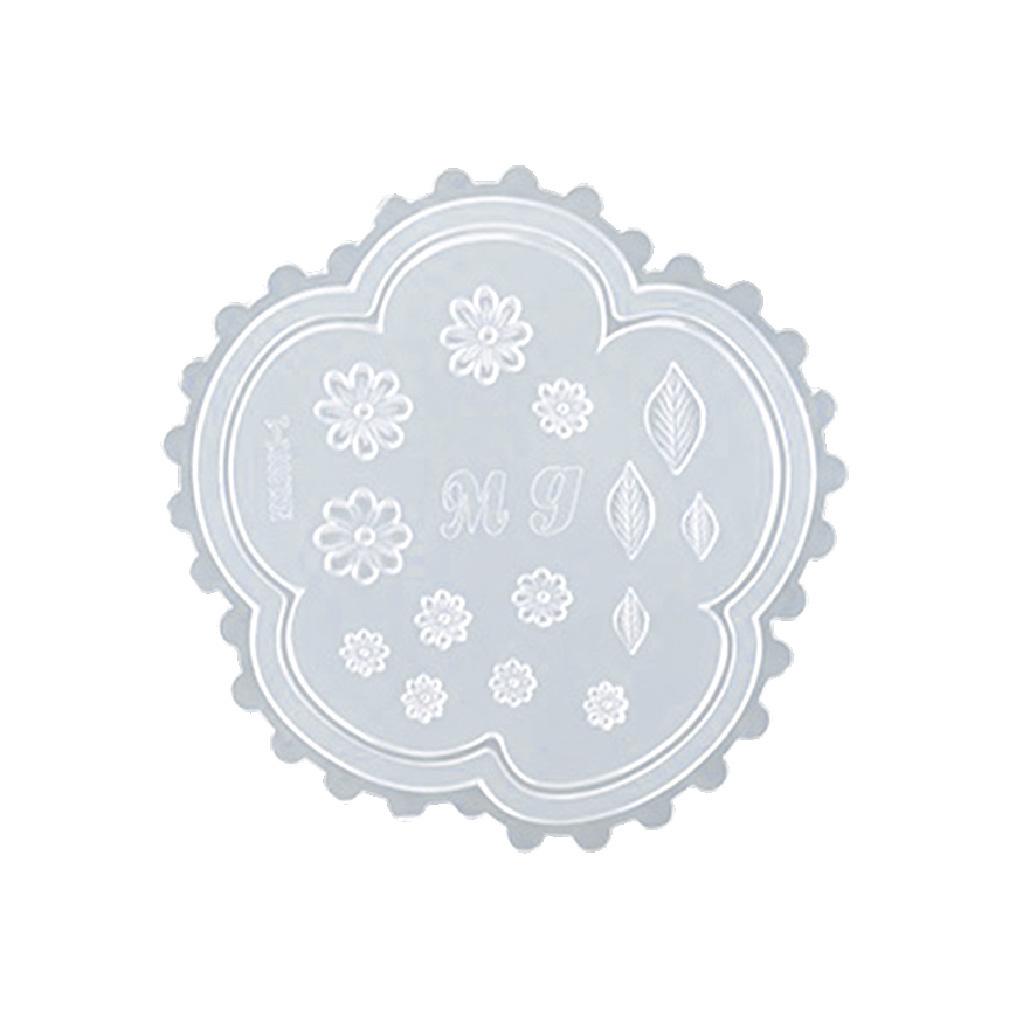 

3D Acrylic Sculpture Mold Silicone Nail Art Flower Template Manicure Decal Tool