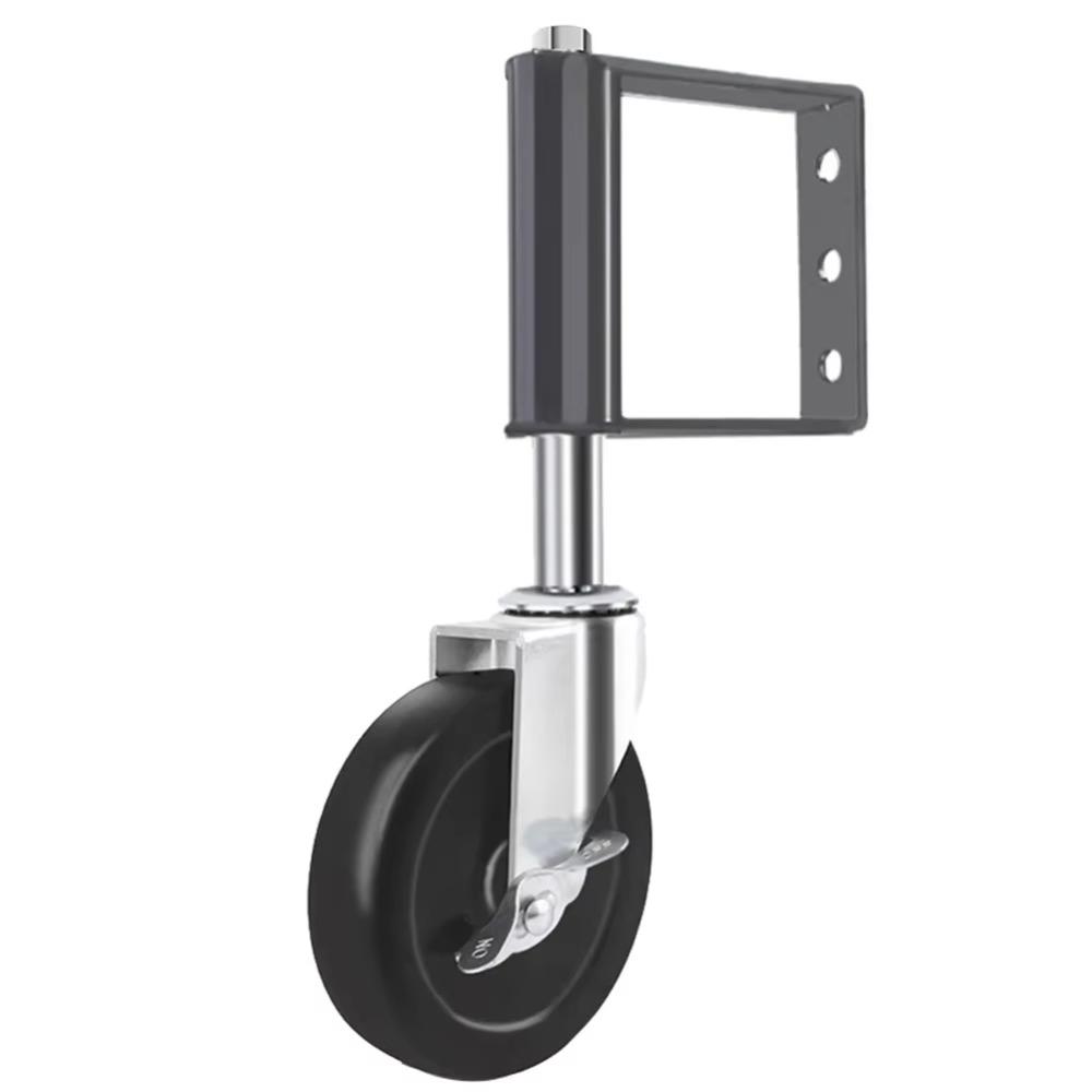 With Brake 360° Rotate Gate Wheels Built-in Double Ball Gate Caster Universal Wheel  Heavy Duty