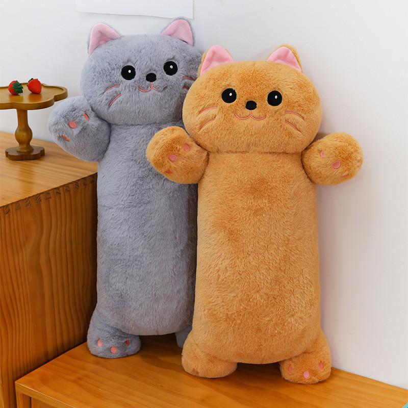 Plush Cat Animal Toy Leg Hugging Feature Children Comfort Doll Festival Gifts