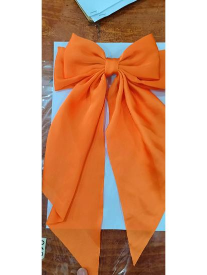 Exclusive Red Bow Hair Clip – Elegant Temperament Spring Style Accessory