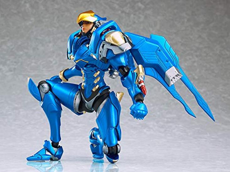 Figma Overwatch Pharah bemalte bewegliche Figur, nicht maßstabsgetreu, ABS und PVC