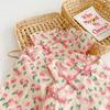 Sommer Mädchen Schwesternoutfits: Baby Strampler & Fruchtsalat Cheongsam Set