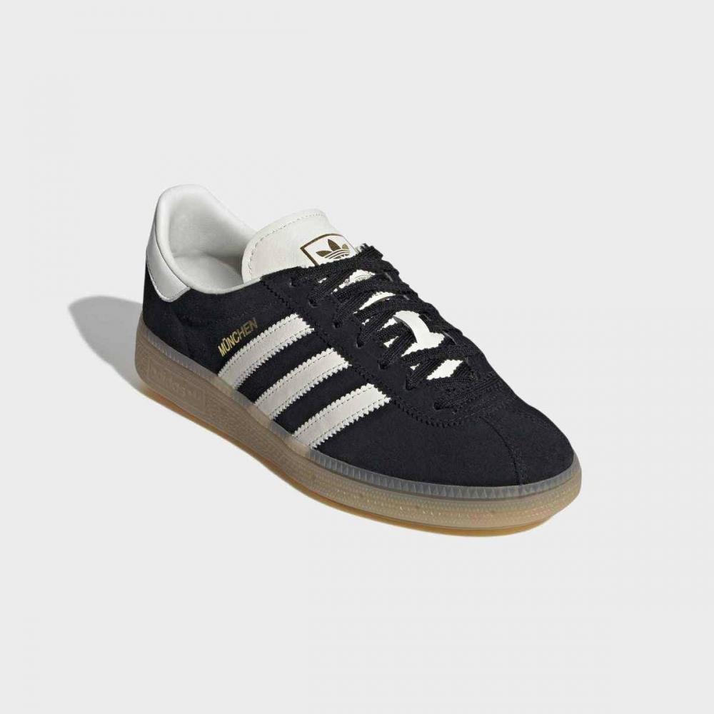 Adidas Leather Shoes Munich Shoes With Rubber Sole Ih4206 225