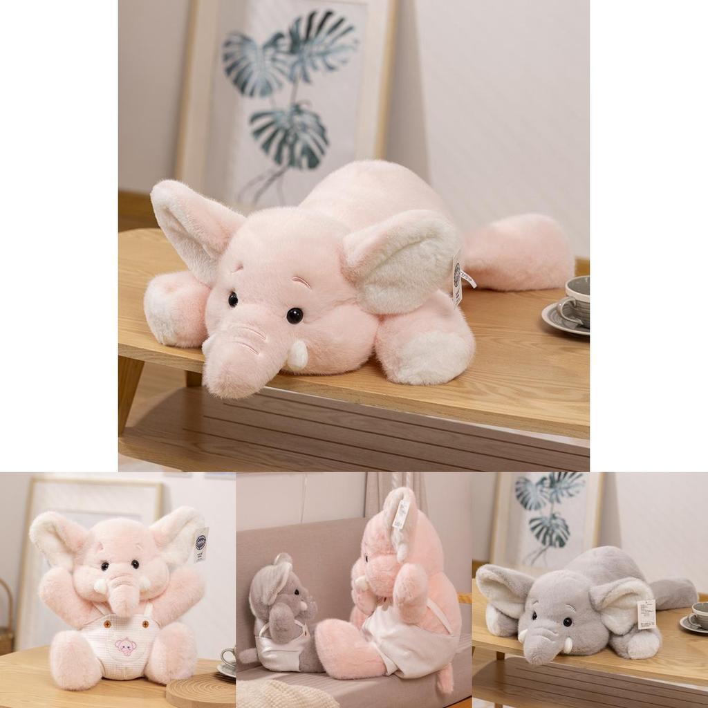 Schattig Olifanten Pluche Speelgoed Voor Kinderen Zacht Knuffeldier Pop Perfect Voor Verjaardagen