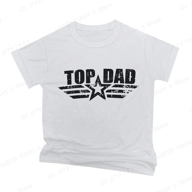 Top Dad Tshirts For Men Funny Dad Tshirt Fathers Day Tees Gifts For Dad Summer Casual Short Sleeve T Shirt Mens Clothing