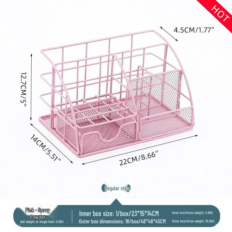 Nordic Metal Desktop File Organizer