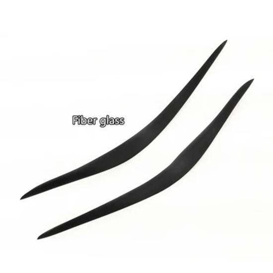 Carbon Fiber Car Headlight Eyebrows For BMW 2 Series Coupe Covertible F22 F23 F87 M2 2014 -  Fiber Glass Front Lamp Eyelids
