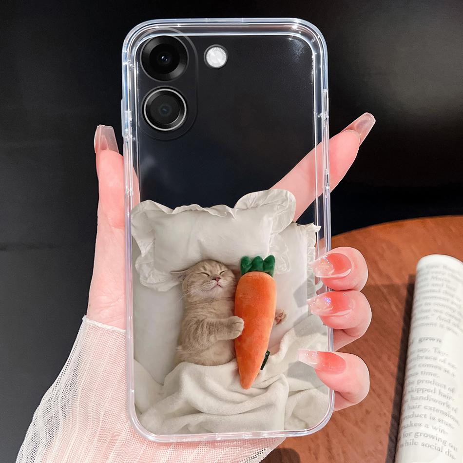 For Poco X8 Pro Max 5G Phone Case Leisure Style Soft Cover Transparent Silicone Funda For Poco X 8 Lightweight Anti Drop Bumper