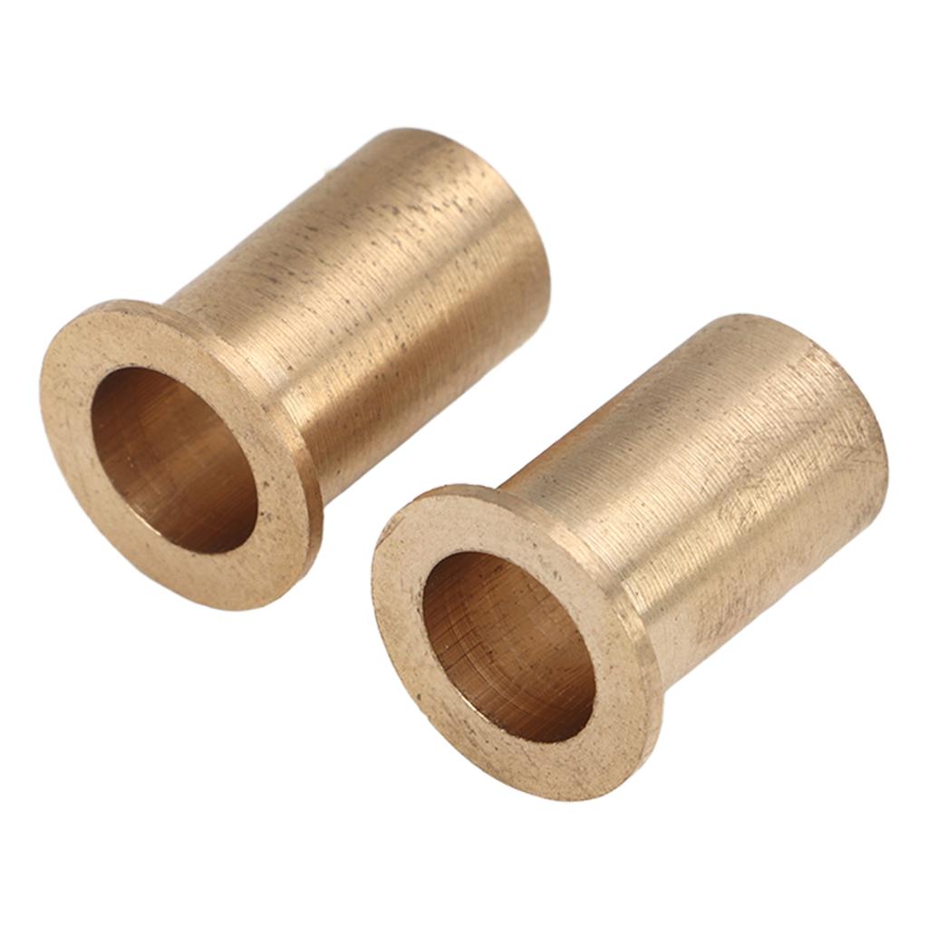 2Pcs Bell Crank Throttle Shaft Linkage Bushings Brass Rustproof for Cummins 12V 1989 To 1998