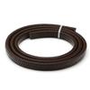 12x6mm Braided Flat Cowhide Leather Cord for Bracelets & Necklaces