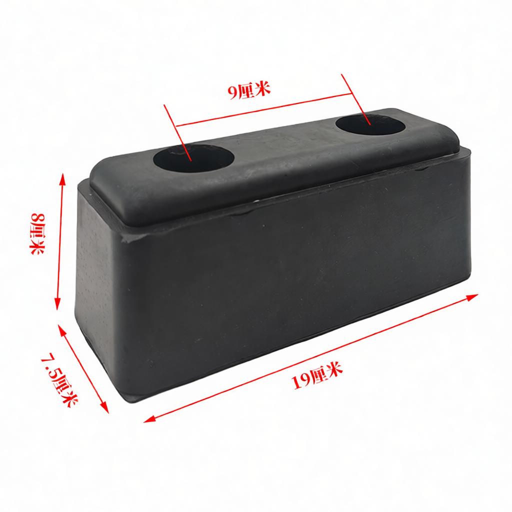 Paraurti Ammortizzatore in Gomma Heavy Duty Paracolpi Anti Collisione Cuscino Protezione Parcheggio Camion Rimorchio Ammortizzatore Accessorio Veicolo