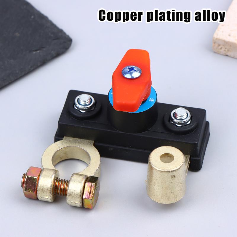 

Выключатель массы (отключение аккумулятора) для автомобиля, автоматический выключатель, противоутечка, изолятор для автомобилей, грузовиков 12В/24В, 1 шт. 7