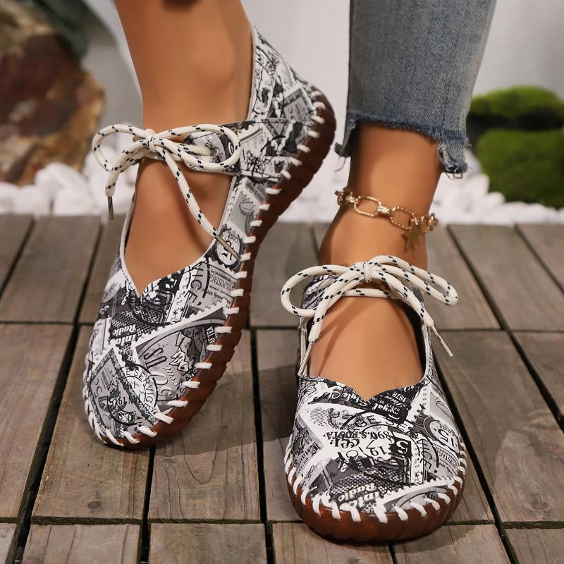 fashion 2024 Colorful Trendy Casual Shoes for Women's Summer Breathable Casual Shoes Flat Bottom