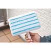 Yamazaki Sangyo Brush for Balconies, Entrances, Tiles, and Decks, Sponge with Handle, Single Handle, Detachable Head, Brush Width 20cm x Total Length