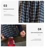 Girls' Plaid Wide-Leg Pants 2025: New Children's Loose Spring & Autumn Casual Straight-Leg Trousers for Big Kids