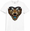 Wolf Head T Shirt Fierce Wild Animal Predator Gothic Graphic Tee Unisexs Unisexs