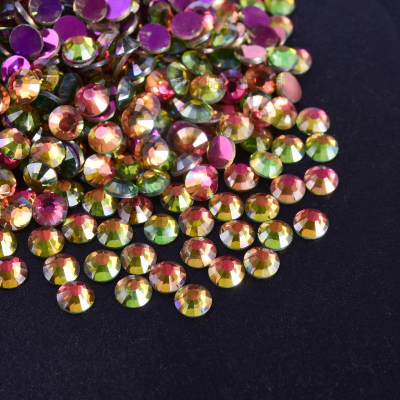 Kristallglas Nagelkunst Flacher Boden Diamant DIY Strass Handytasche Schönheit Guomao A Schmuckzubehör