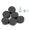 6pcs Threshold Caps Covers Black Automobile Accessory Parts 66788900 Fit for Transporter Kombi T5 T5.1 T6