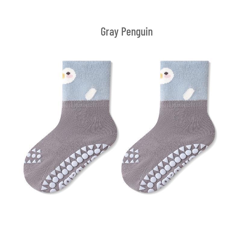 2025 Spring Collection: Baby Non-Slip Cotton Socks for Newborns, Boys & Girls